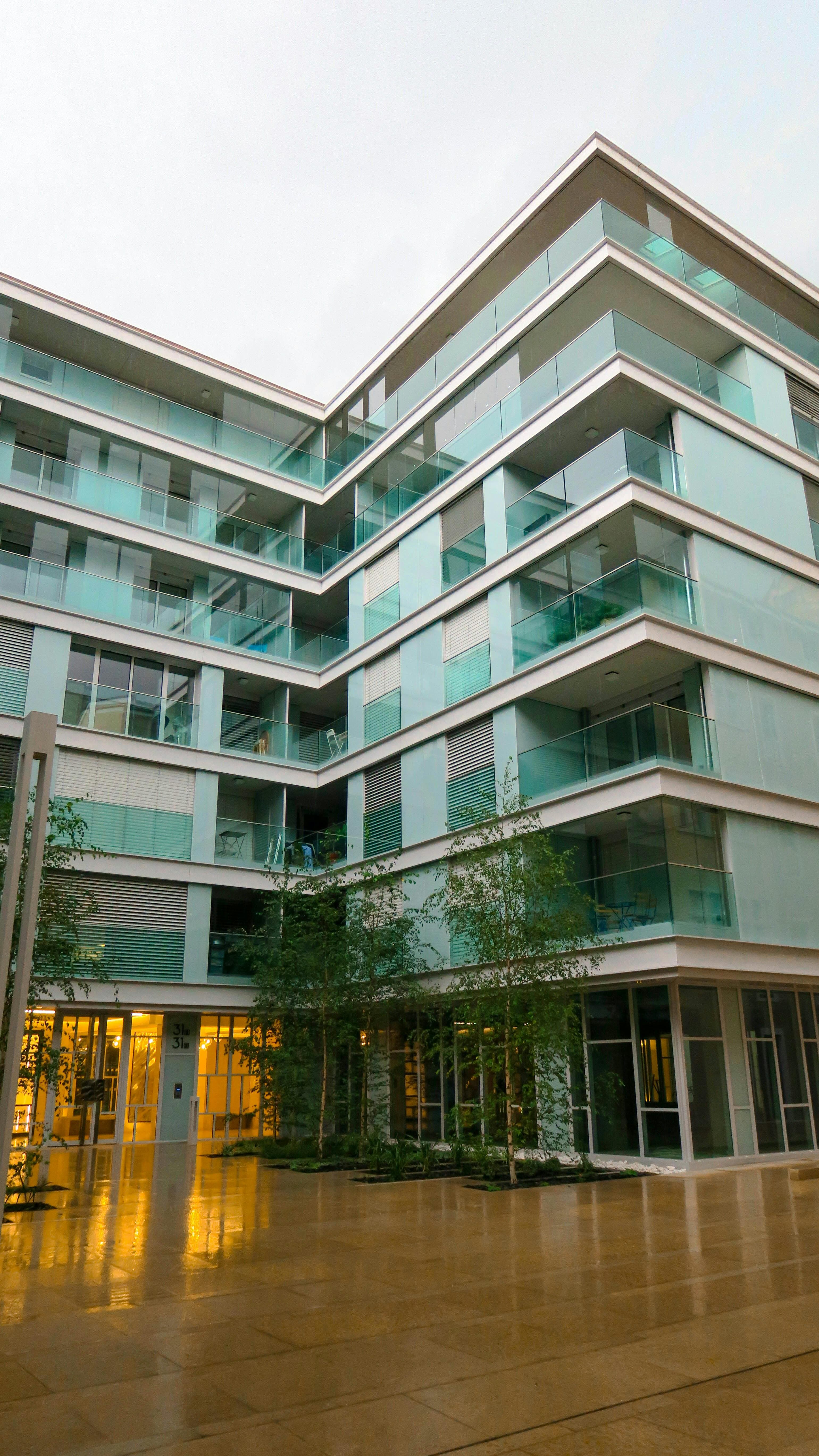 Modern apartment development